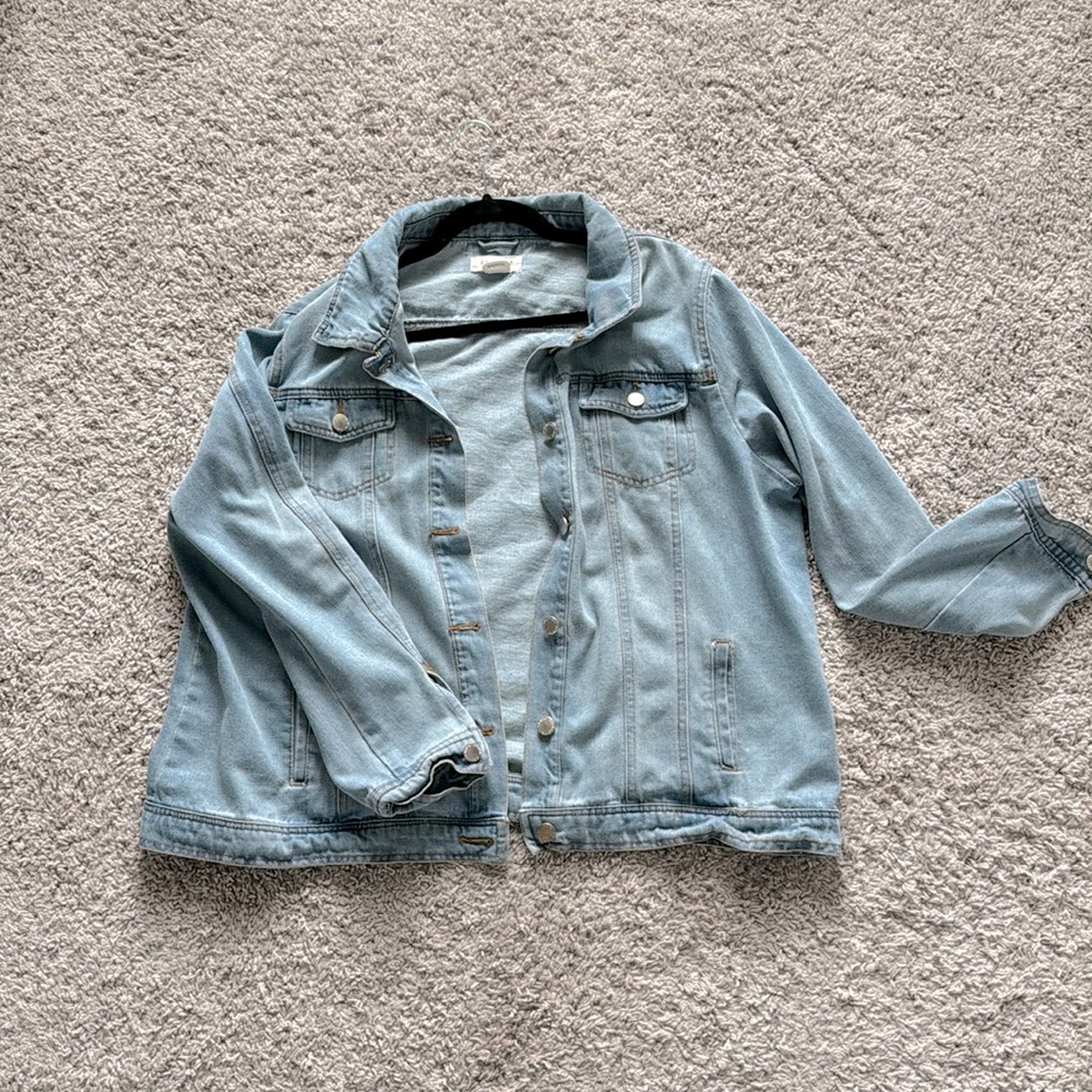 Plus Size Denim Jacket